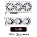 XFX Swift AMD Radeon RX 9060 XT OC Triple Fan Gaming Ed. 16GB GDDR6 Graphics Card (White) (RX-96TS316W7)