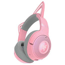 Razer Kraken Kitty V2 BT Wireless Bluetooth RGB Headset w/ Kitty Ears (Quartz)