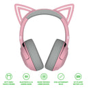 Razer Kraken Kitty V2 BT Wireless Bluetooth RGB Headset w/ Kitty Ears (Quartz)