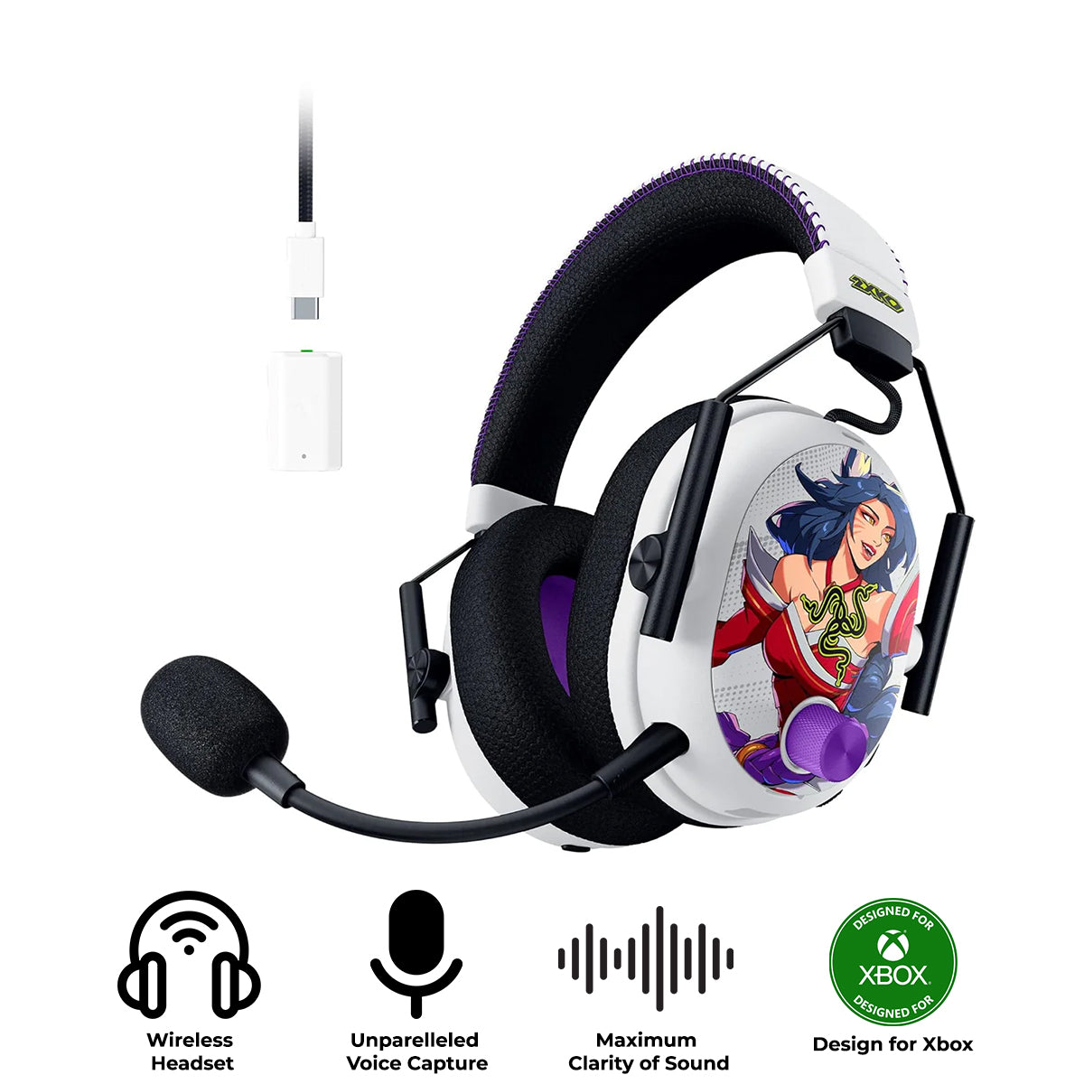 Razer BlackShark V3 Pro Wireless ANC Esports Gaming Headset (2XKO Ed.)