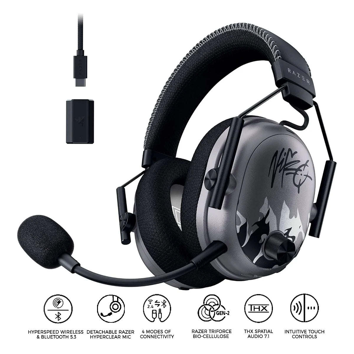 Razer BlackShark V3 Pro Wireless ANC Esports Gaming Headset (NiKo Ed.)