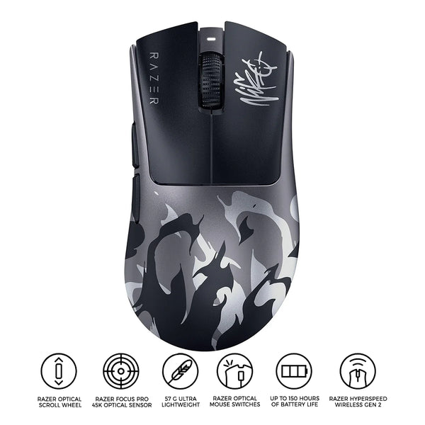 Razer DeathAdder V4 Pro Ultra-lightweight Ergonomic Wireless Esports
