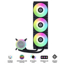 Lian Li Galahad II Lite 360mm RGB Fans Closed Loop AIO CPU Cooler (Black) (GA2L36RB)