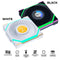 Lian Li Uni Fan SL Wireless LCD 120 ARGB - Single Pack (Black, White)