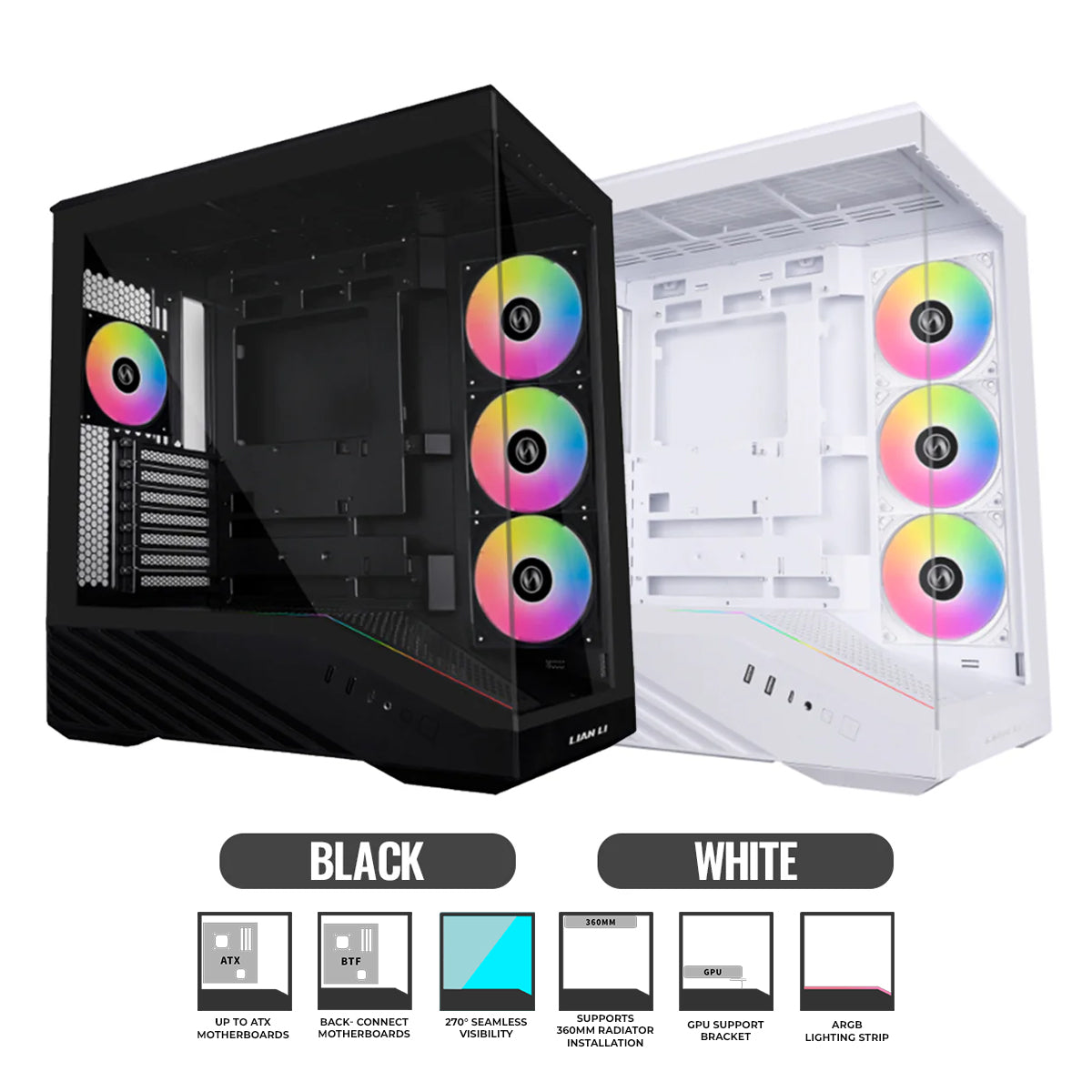 Home All products Lian Li Vector V100R Mid-Tower Case