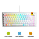 Glorious GMMK 3 75% Prebuilt Wired Mechanical Gaming Keyboard (White) (GLO-KB-GMMK3-75-PB-FOX-W-WHT-US)