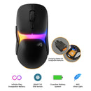 Glorious Model O3 8K Polling Ultralight RGB Wireless Gaming Mouse (Black) (GLO-O3-WL-BLK)