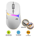 Glorious Model D3 8K Polling Ultralight RGB Wireless Gaming Mouse (White) (GLO-D3-WL-WHT)
