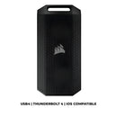 Corsair EX400U Survivor 1TB USB4 4000MB/s Read 3600MB/s Write Portable SSD (CSSD-EX400US1TB)