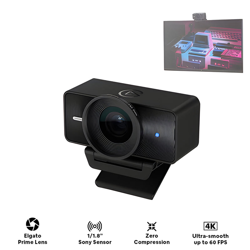Elgato Facecam 4K Studio Webcam (10WAF9901)