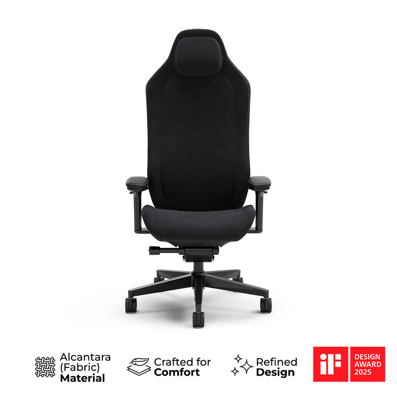 Fractal Design Refine Gaming Chair (Dark Alcantara) (FD-CH-RE1A-01)