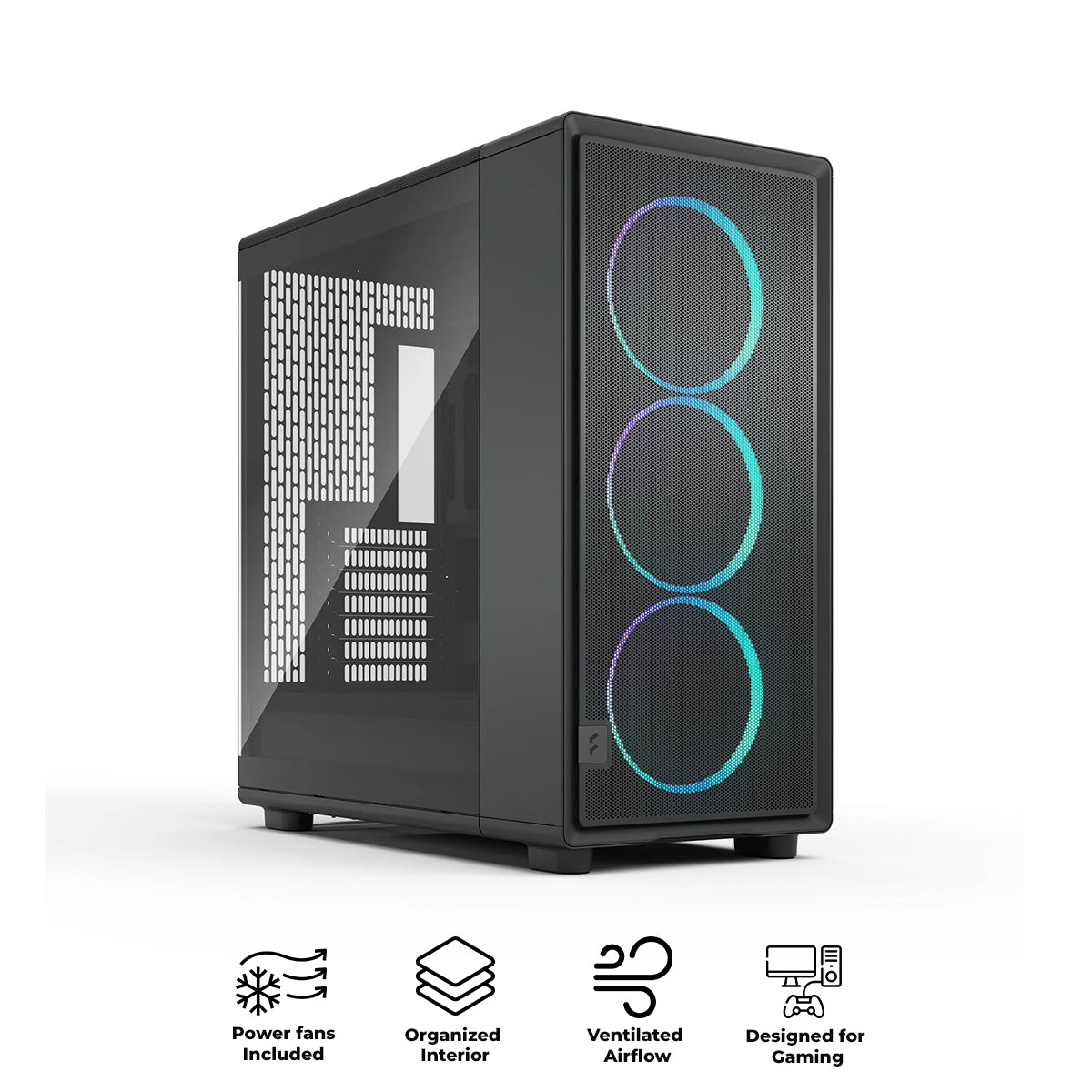 Fractal Design Epoch XL Computer Case (RGB Black TG Light Tint) (FD-C-EPO1X-04)