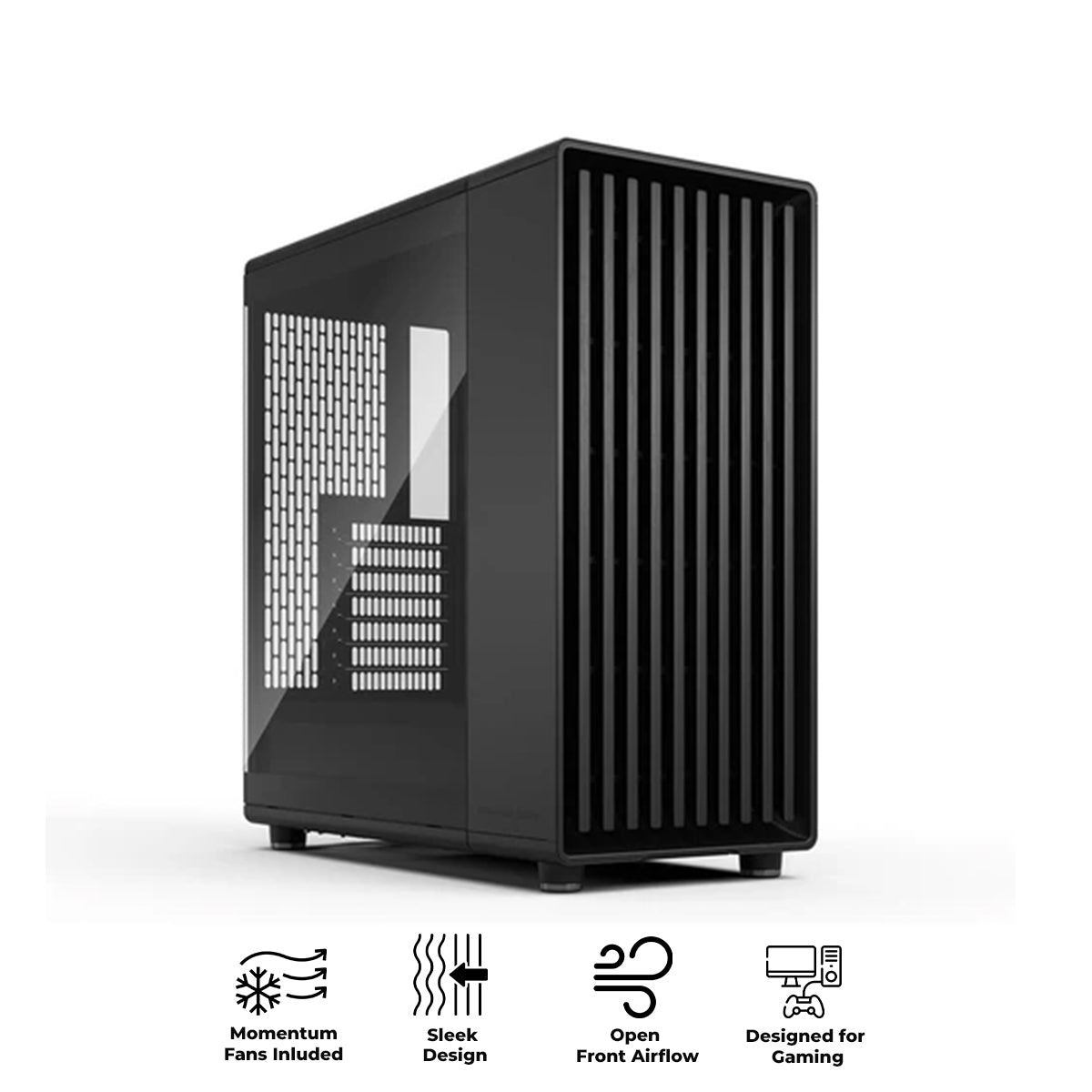 Fractal Design North XL Momentum Edition Computer Case (Black TG Light Tint) (FD-C-NOR1X-07)