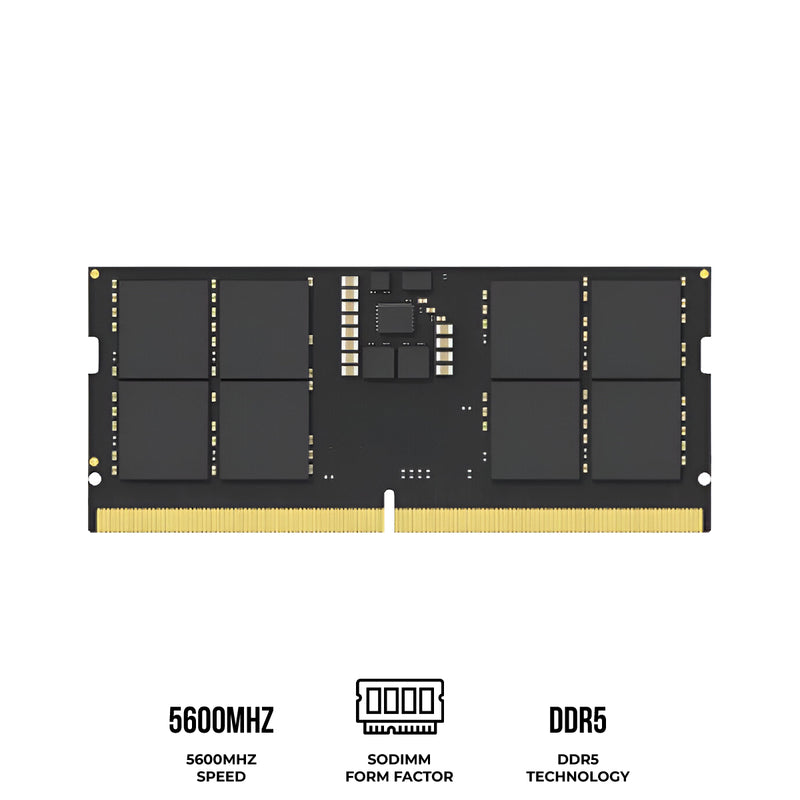 Lexar 32GB DDR5 5600MHz CL46 SODIMM Laptop Memory