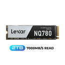 Lexar NQ780 2TB M.2 2280 7000MB/s Read PCIe Gen4x4 NVMe SSD (LNQ780X002T-RNNNG)