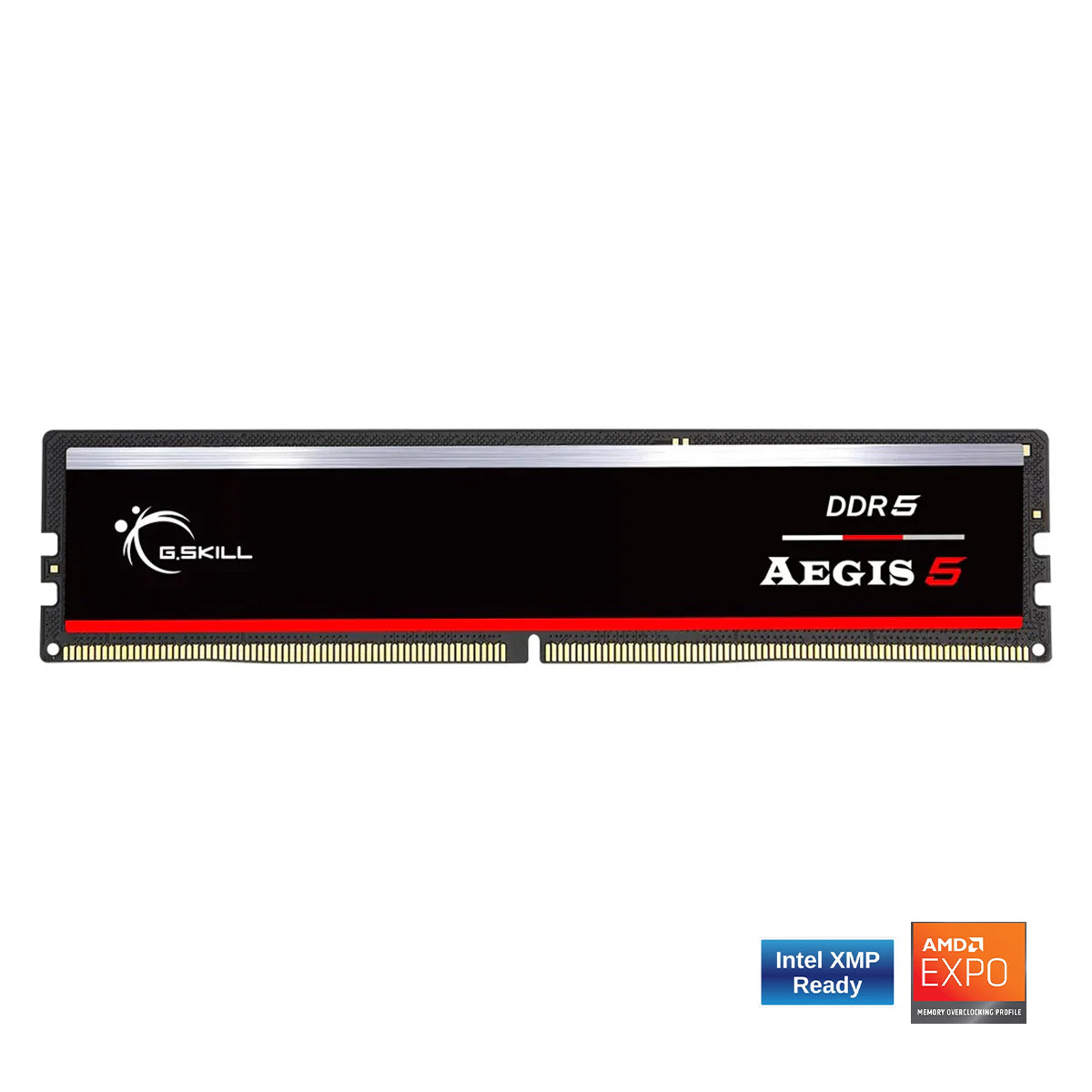 G.Skill Aegis 5 32GB (1x32GB) DDR5 6000 MT/s CL36-36-36-96 1.35V Intel XMP / AMD EXPO Desktop Memory (F5-6000J3636F32GX1-IS)