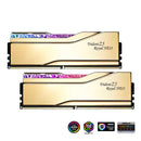 G.Skill Trident Z5 Royal Neo DDR5 48GB (2x24GB) 6000 MT/s CL28-36-36-96 1.35V AMD EXPO Desktop Memory (Gold) (F5-6000J2836F24GX2-TR5NG)