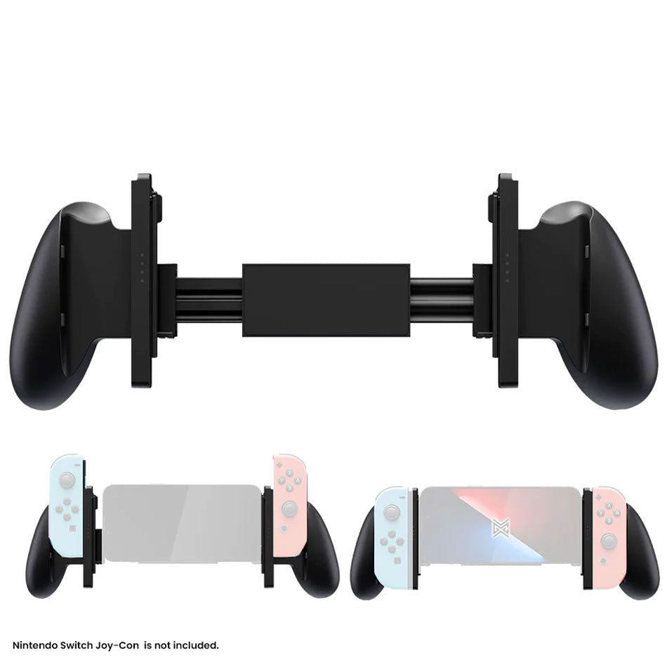 Proteus 3-in-1 JoyCon Grip for Nintendo Switch/ iPhone/ Android (Black)