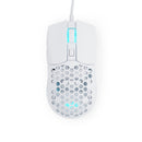 PWNAGE Ultra Custom Symm 2 Wired RGB Gaming Mouse Honeycomb Sides (White) (W-UC-S-2-H-W)