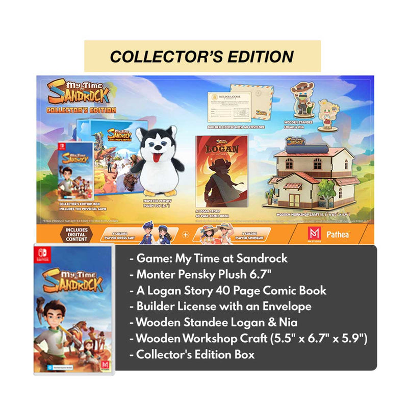 Nintendo Switch My Time At Sandrock Collectors Edition