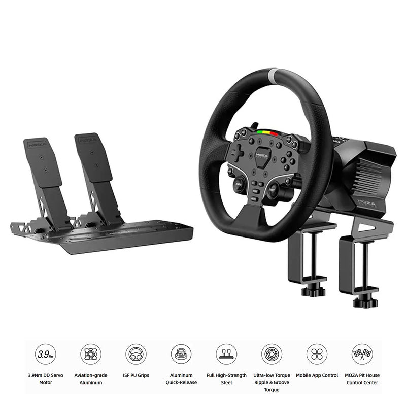Moza Racing R3 Racing Wheel and Pedals for PC (RS074)