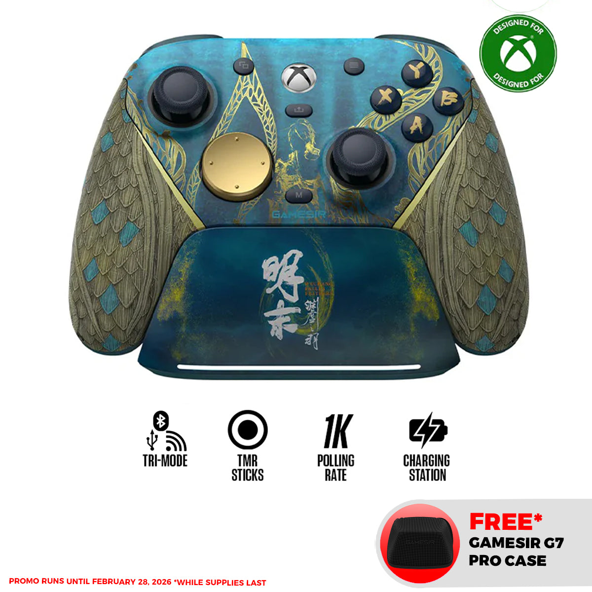 GameSir G7 Pro Wireless Gaming Controller for Xbox / Mobile / PC (Wuchang Fallen Feathers)