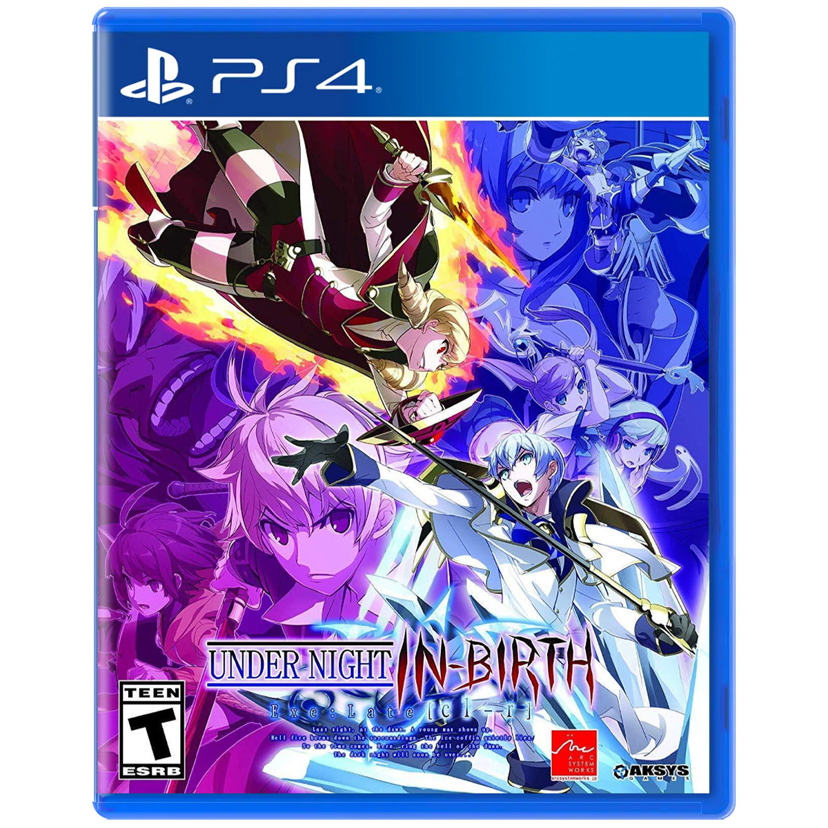 PS4 Under Night In-Birth Exe:Late [CL-R] All