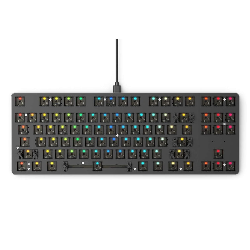 Glorious PC Gaming Race Modular Mechanical Keyboard GMMK Tenkeyless Barebone Edition