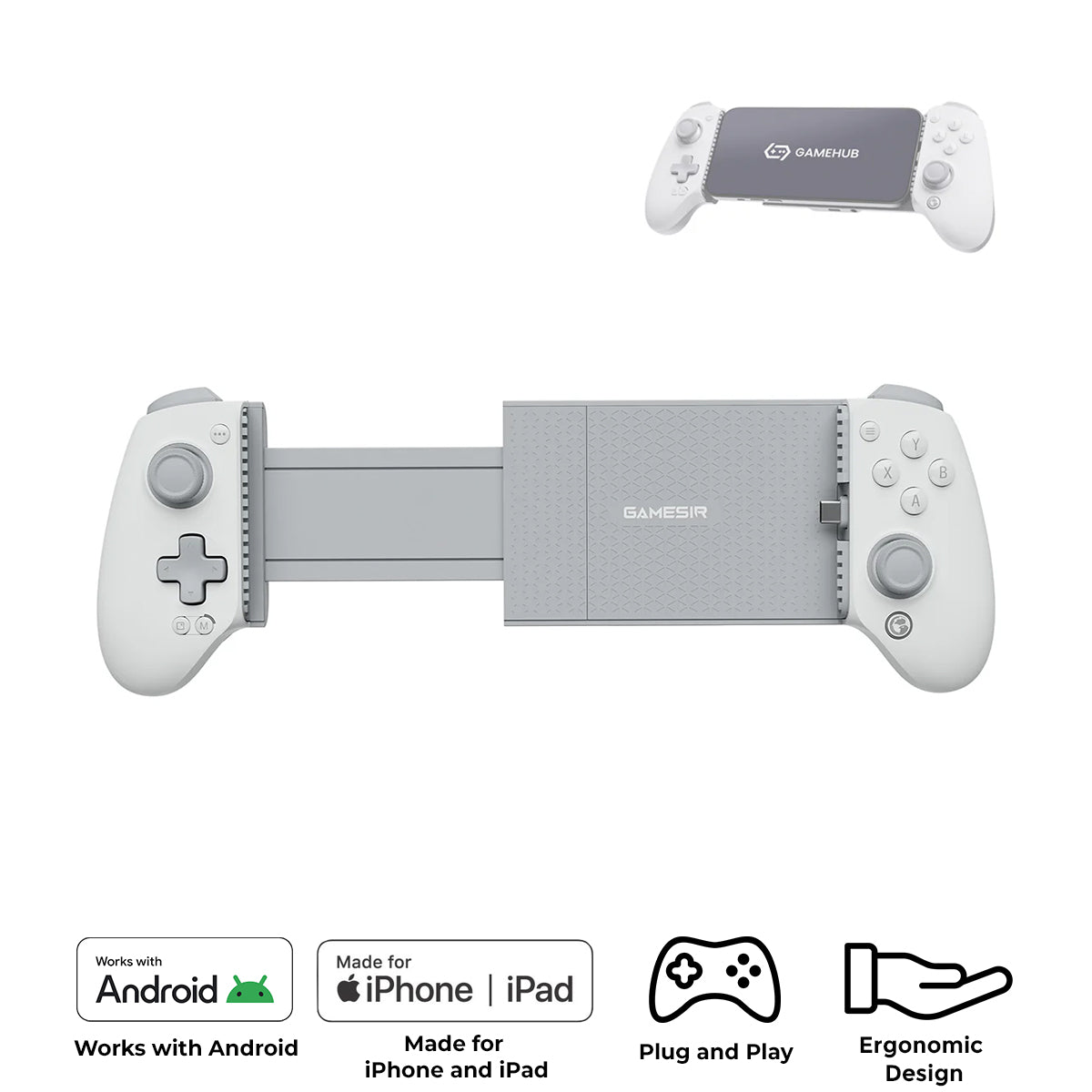 GameSir G8+ Galileo MFi Wired Mobile Gaming Controller for iPhone / iPad / Android