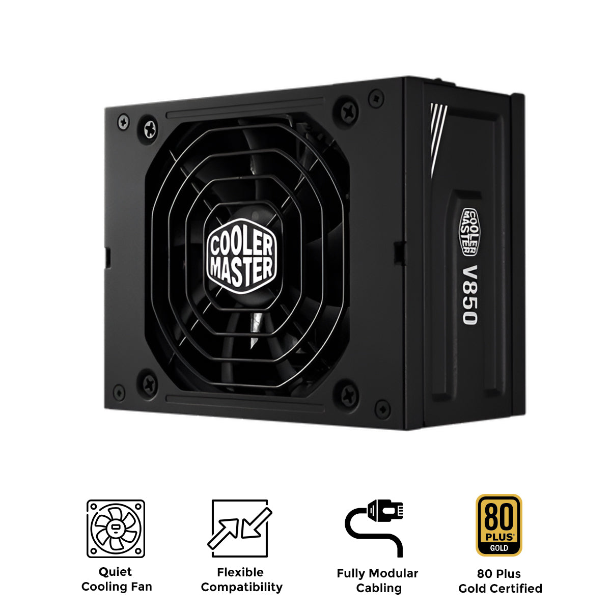 Cooler Master V SFX Gold 850 ATX 3.1 80+ Fully Modular Power Supply