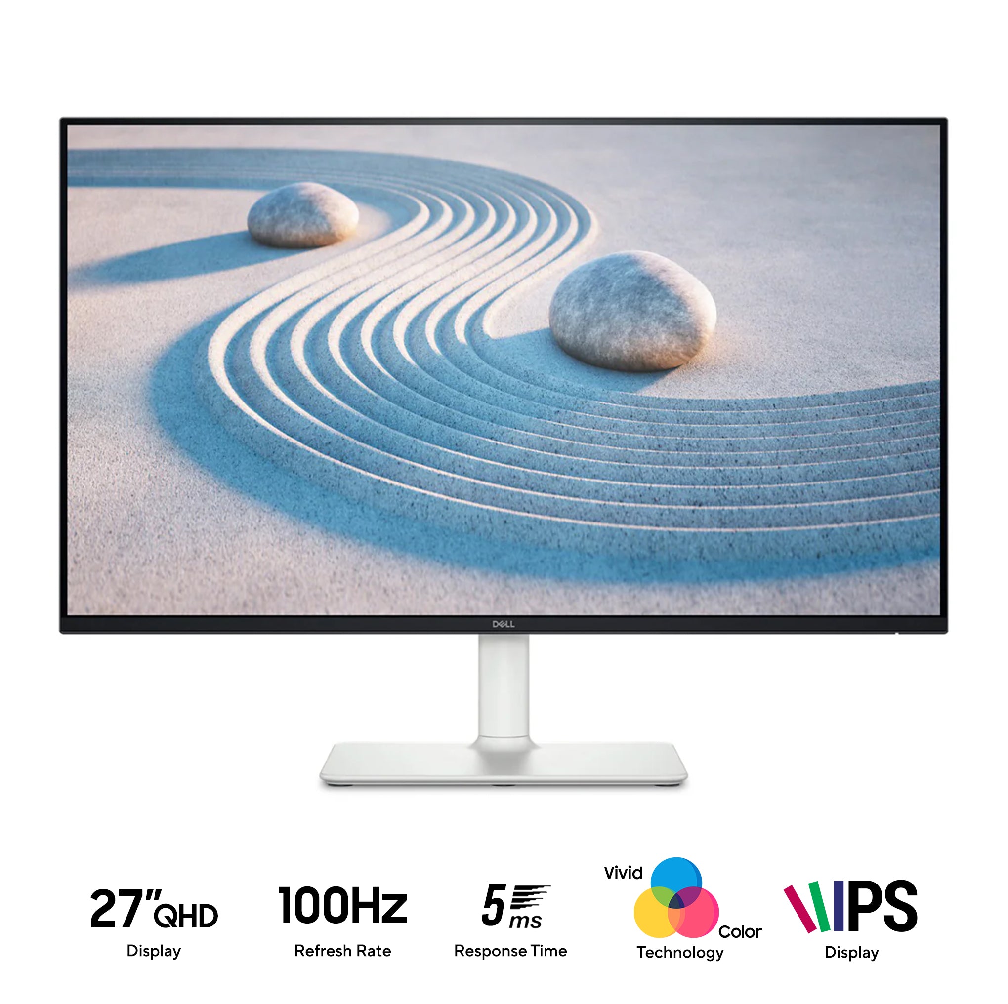 Dell S2725DS 27" QHD (2560x1440) 100Hz 5ms IPS Monitor