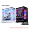 Phanteks NV9 MKII Tempered Glass DRGB Full Tower PC Case (Satin Black, Matte White)