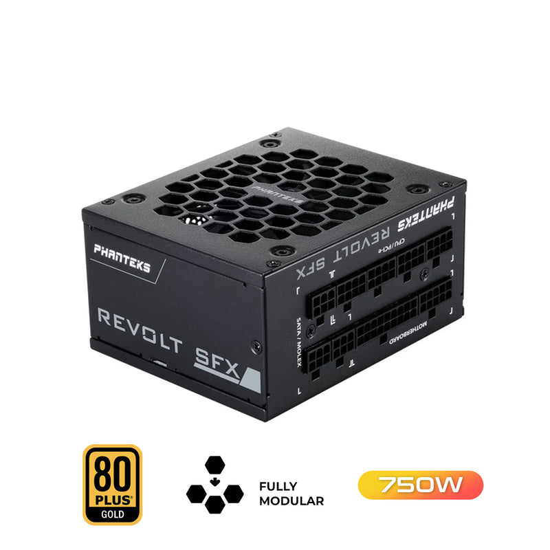 Phanteks Revolt 750W SFX Fully Modular 80+ Gold Power Supply (PH-P750GSF-US)