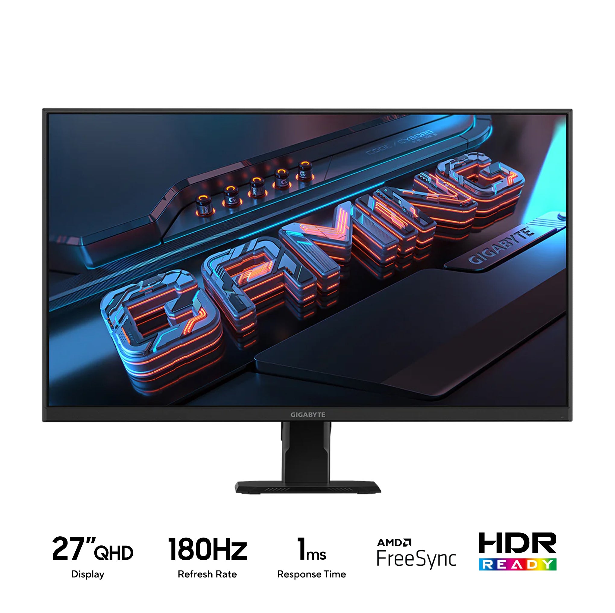 Gigabyte GS27FA 27" FHD (1920x1080) 180Hz 1ms MPRT SS IPS Gaming Monitor