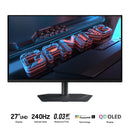 Gigabyte MO27U2 27" UHD (3840x2160) QD-OLED 240Hz 0.03MS GTG DisplayHDR 400 Gaming Monitor