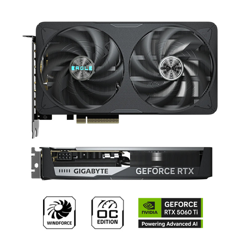 Gigabyte GeForce RTX 5060 Ti Eagle OC 8GB GDDR7 Graphics Card