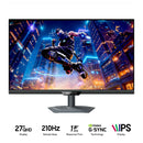 Gigabyte M27Q2 QD 27" QHD (2560x1440) 200Hz/ OC 210Hz 1ms GTG SS IPS Gaming Monitor with Tilt, Height, Pivot & Swivel Adjustment