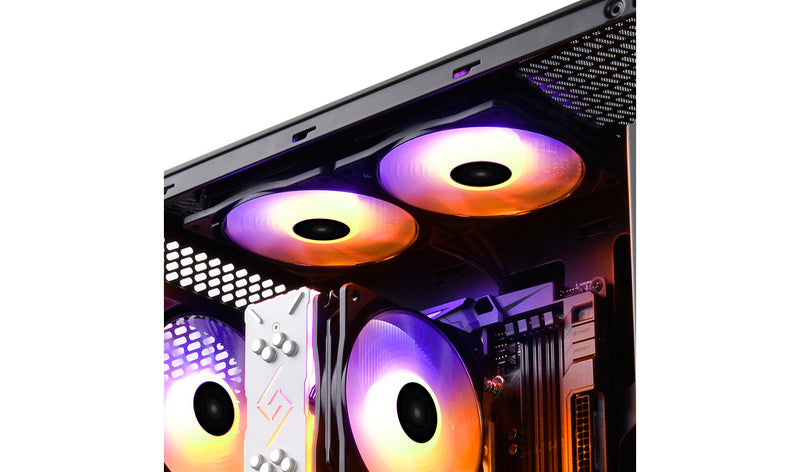 Deepcool CF140 2-in-1 Motherboard Controlled 140MM Addressable RGB LED Case Fan