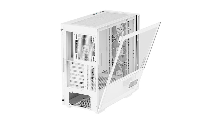 Deepcool CH560 Digital WH Airflow Case w/ Status Screen (White)