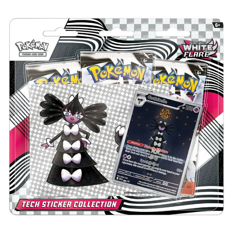 Pokemon Trading Card Game SV10.5 Scarlet & Violet White Flare Tech Sticker Collection