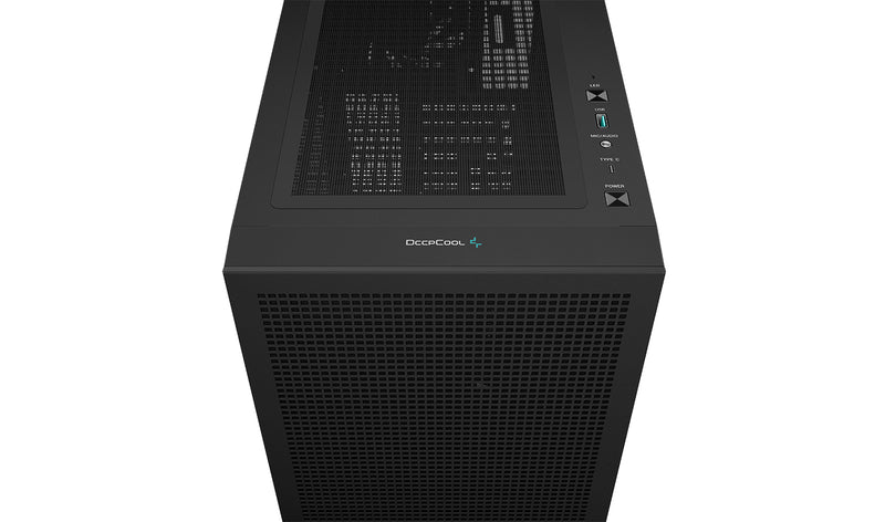 Deepcool CH560 Digital Airflow Case w/ Status Screen (Black) (R-CH560-BKAPE4D-G-1)