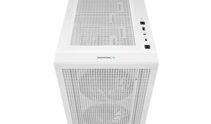 Deepcool CH560 Digital WH Airflow Case w/ Status Screen (White)