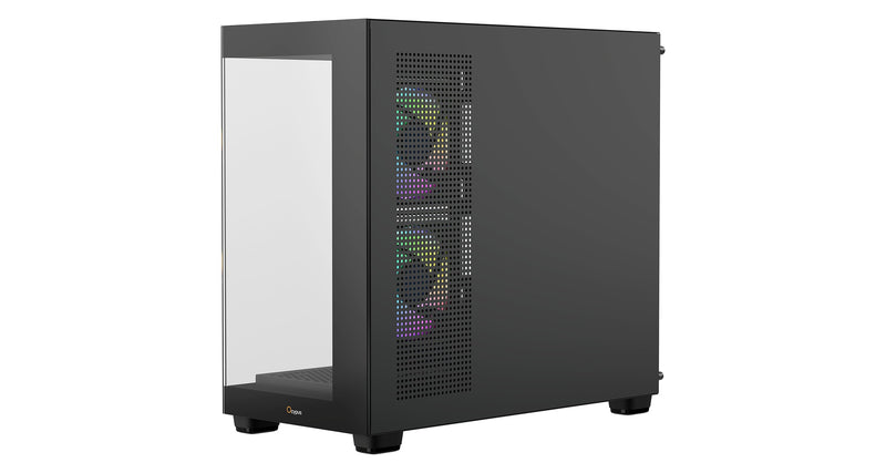 Ocypus Gamma C52 ARGB Mini-Tower Panoramic View Case with ARGB Fans