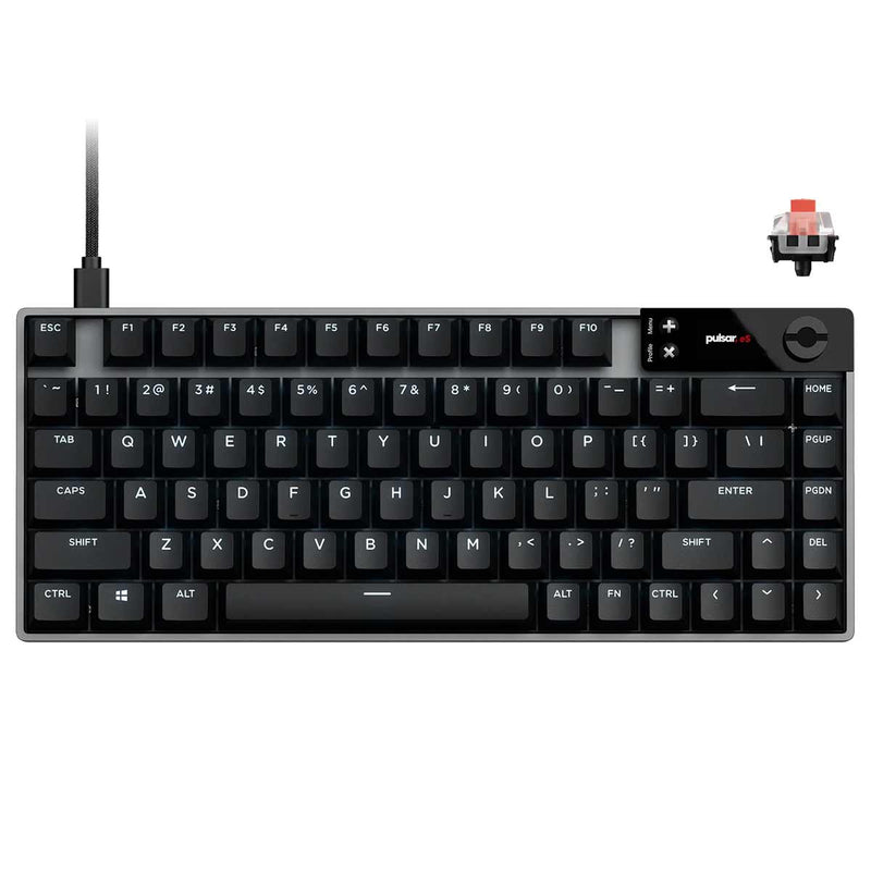 Pulsar eS HE 70 Ultrafast Hall Effect Gaming Keyboard (Black) (ES70HE01B)