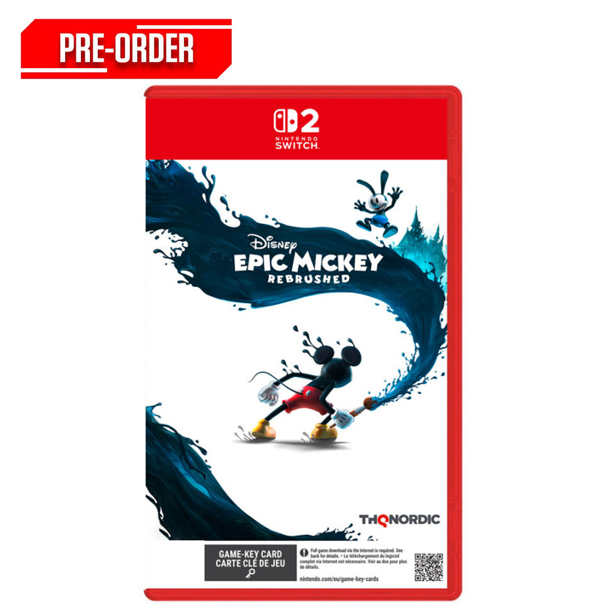 Nintendo Switch 2 Disney Epic Mickey Rebrushed (Game-Key Card)