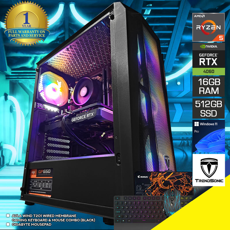 Alpha Cronus Black Desktop Gaming PC | DataBlitz
