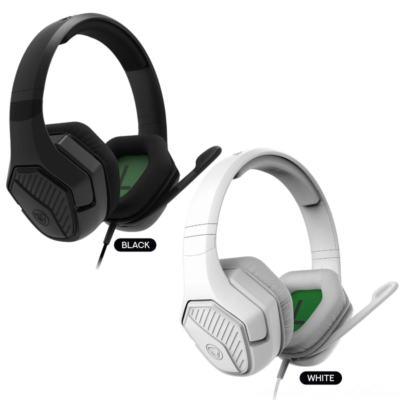 Snakebyte Headset Base X Wired Stereo with Flip-to-Mute Microphone