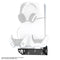 OIVO Wall Mounted Cooling Stand with Controller Charger for PS5 / PS5 Slim / PS5 Pro 