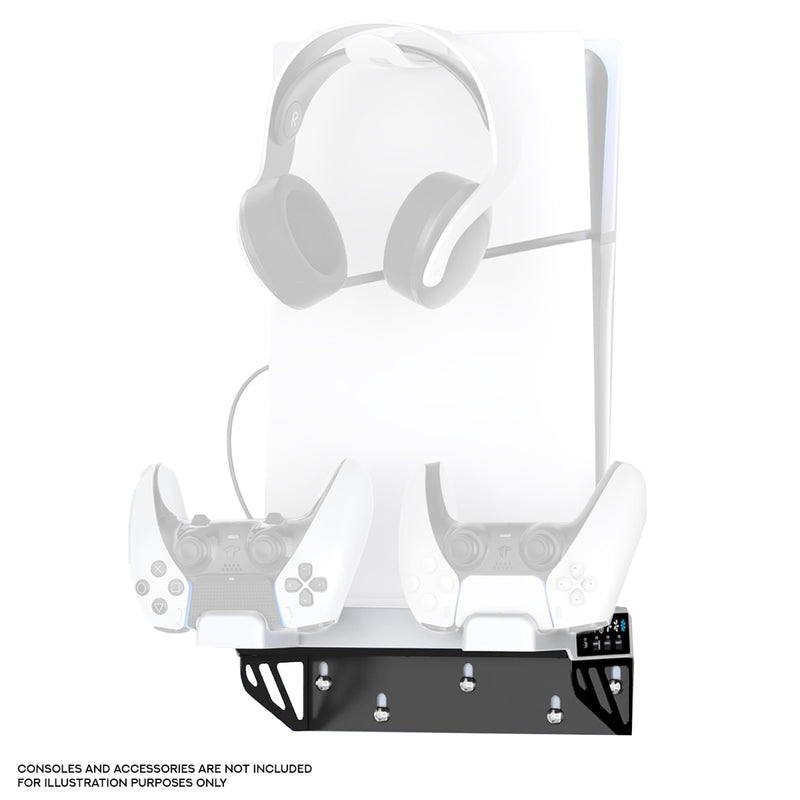 OIVO Wall Mounted Cooling Stand with Controller Charger for PS5 / PS5 Slim / PS5 Pro 