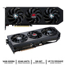 PowerColor Hellhound AMD Radeon RX 9060 XT 16GB GDDR6 Graphics Card